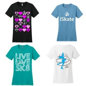 4 NEW Figure Skating Tee T-Shirts Junior L